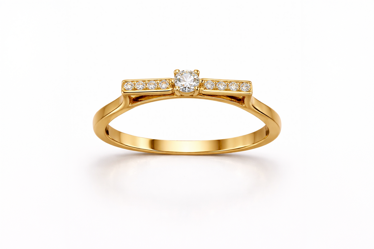 Natural Diamond Band Ring